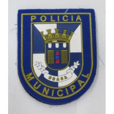 EMBLEMAS DE BORRACHA POLICIA MUNICIPAL